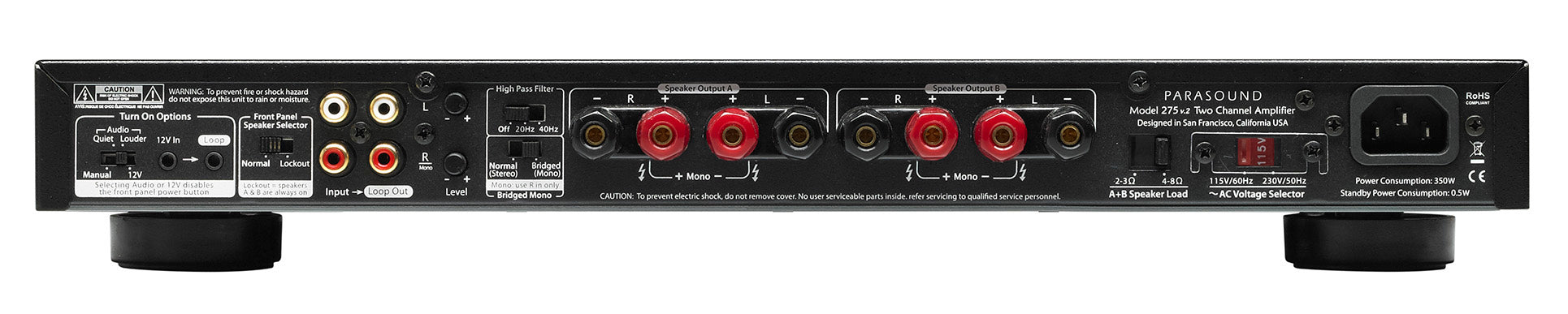 NC 275v2 Power Amp
