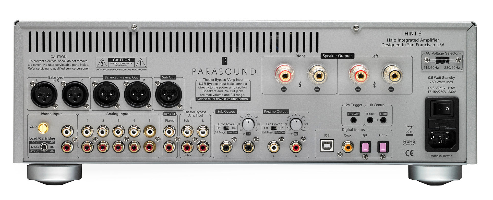 HALO HINT6 Integrated Amp Silver