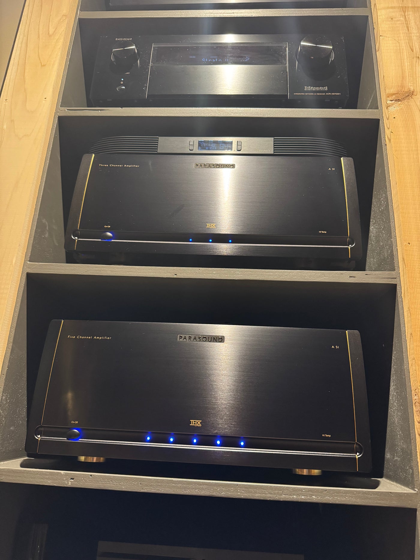 HALO A51 5-channel power Amp paired with Arendal 1723 Surround