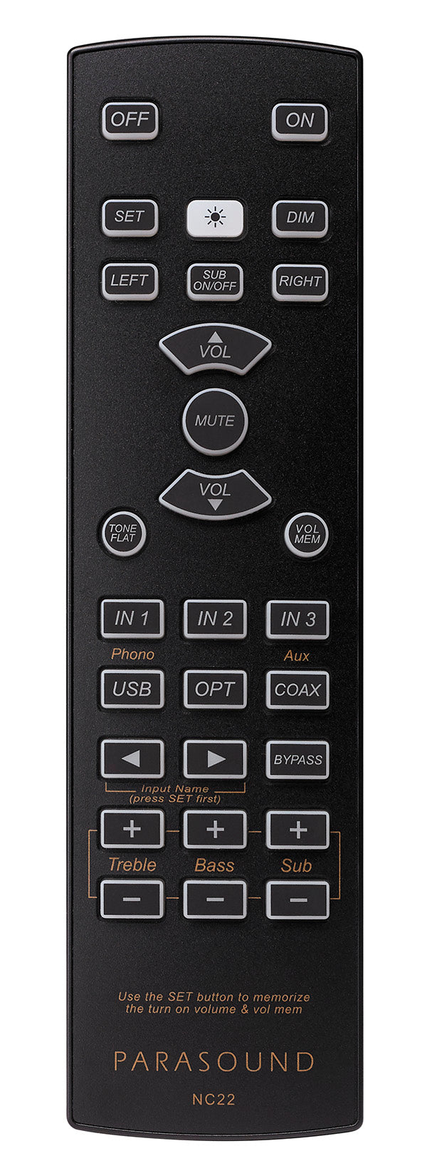 Parasound Rm5a Remote Control Parasound Remote Control Replacements