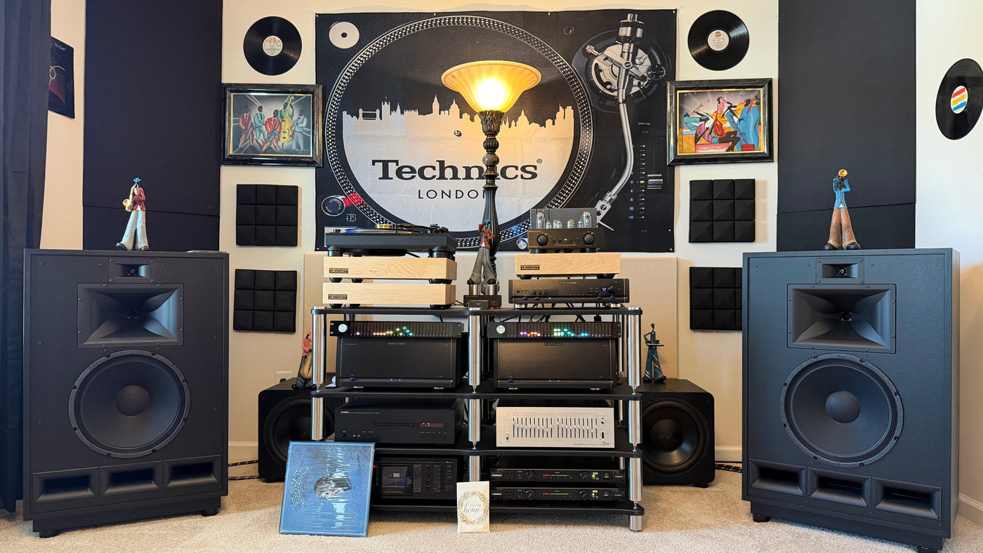 HALO A21+ Power Amp paired with Klipsch Cornwall