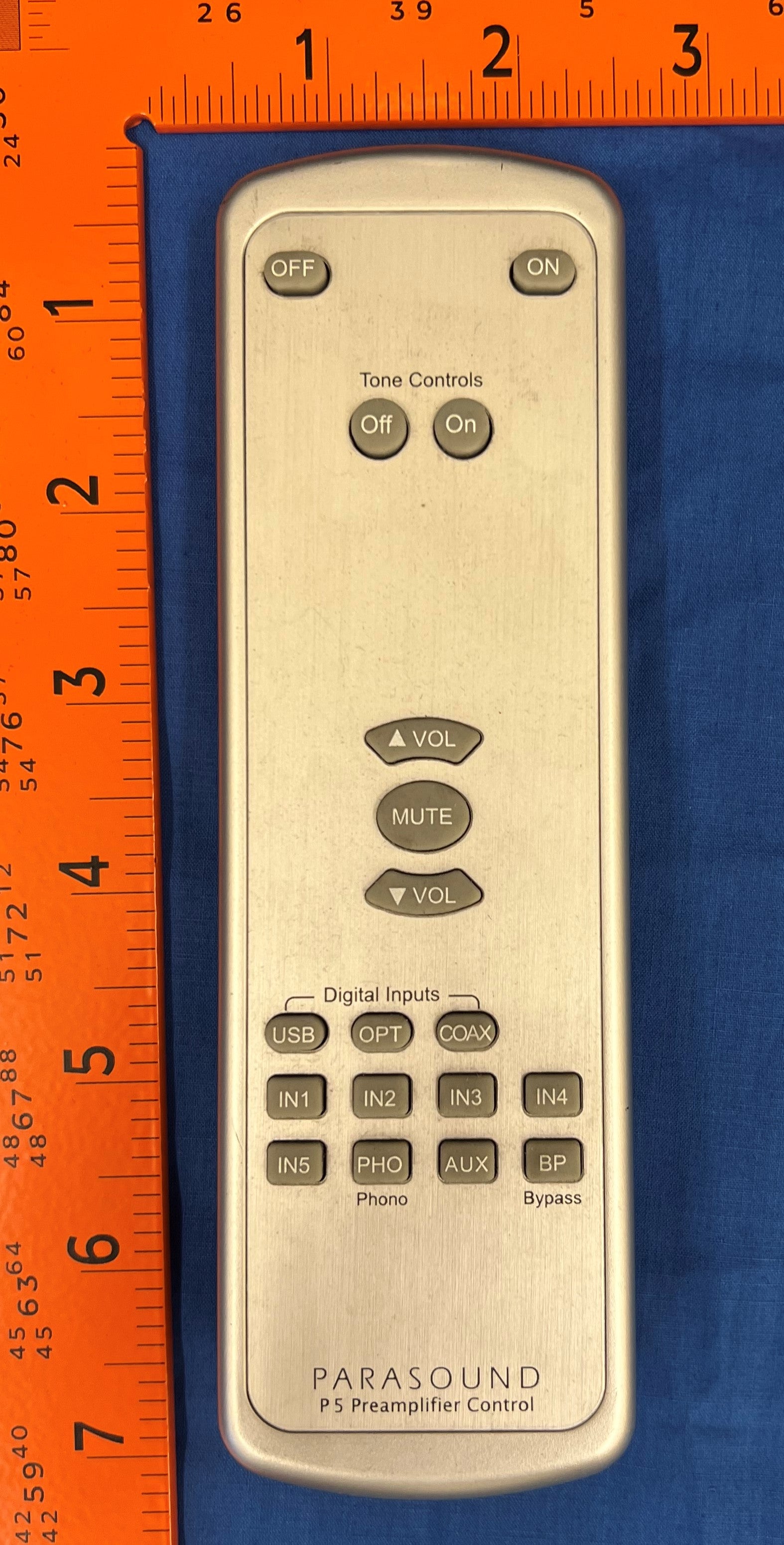 Parasound Rm5a Remote Control Parasound Remote Control Replacements