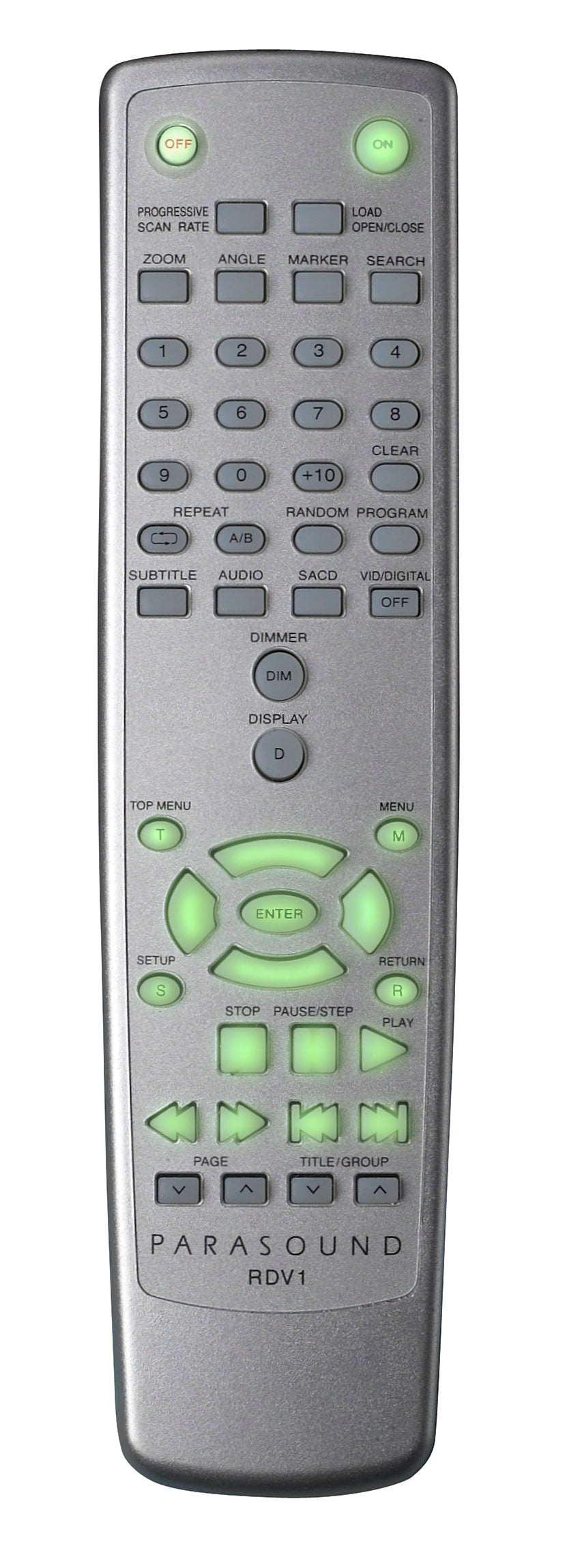 Parasound Rm5a Remote Control Parasound Remote Control Replacements