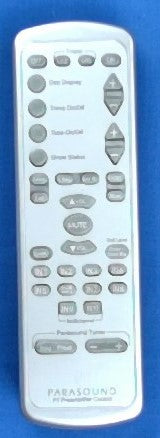 Parasound Rm5a Remote Control Parasound Remote Control Replacements
