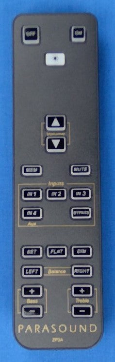 Parasound Rm5a Remote Control Parasound Remote Control Replacements