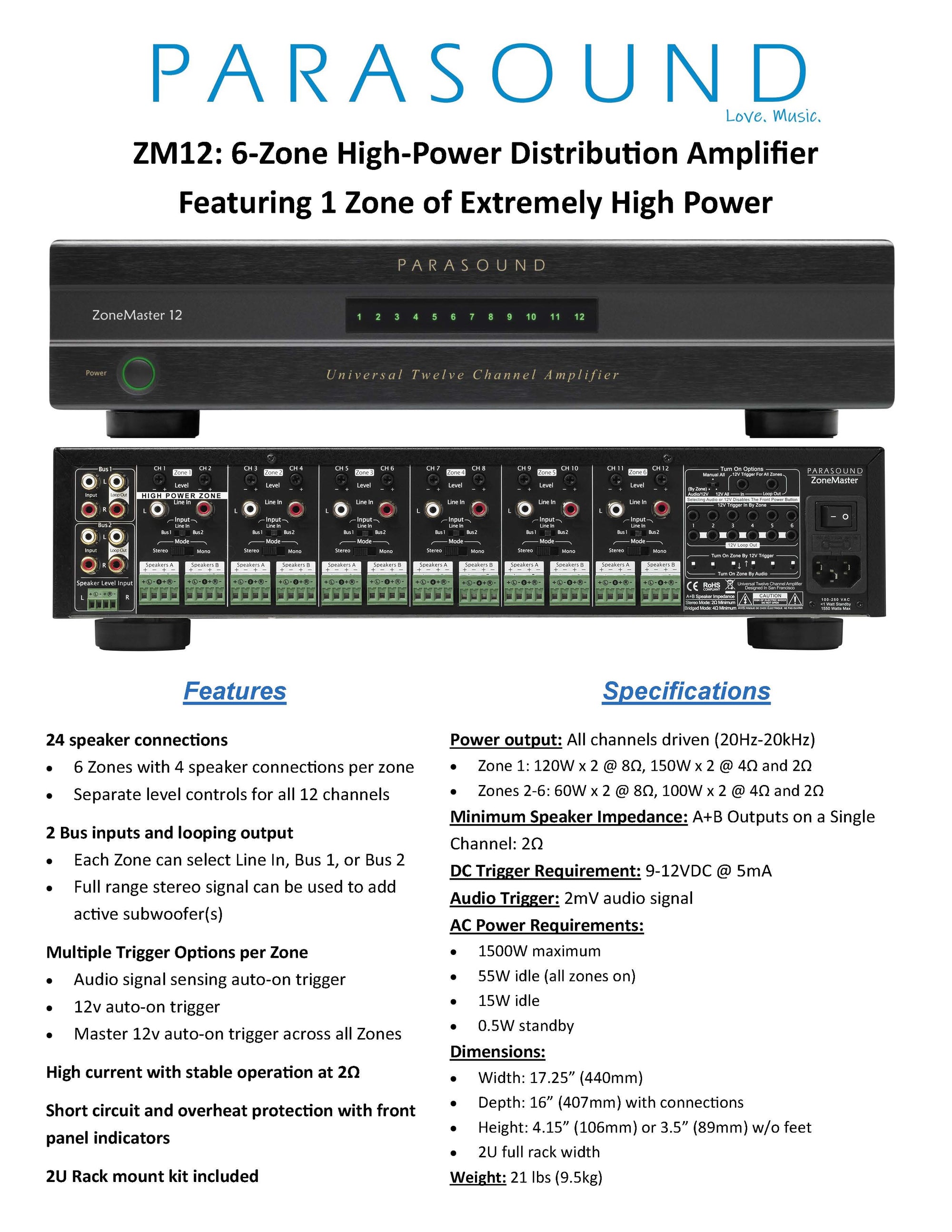 ZoneMaster® ZM12