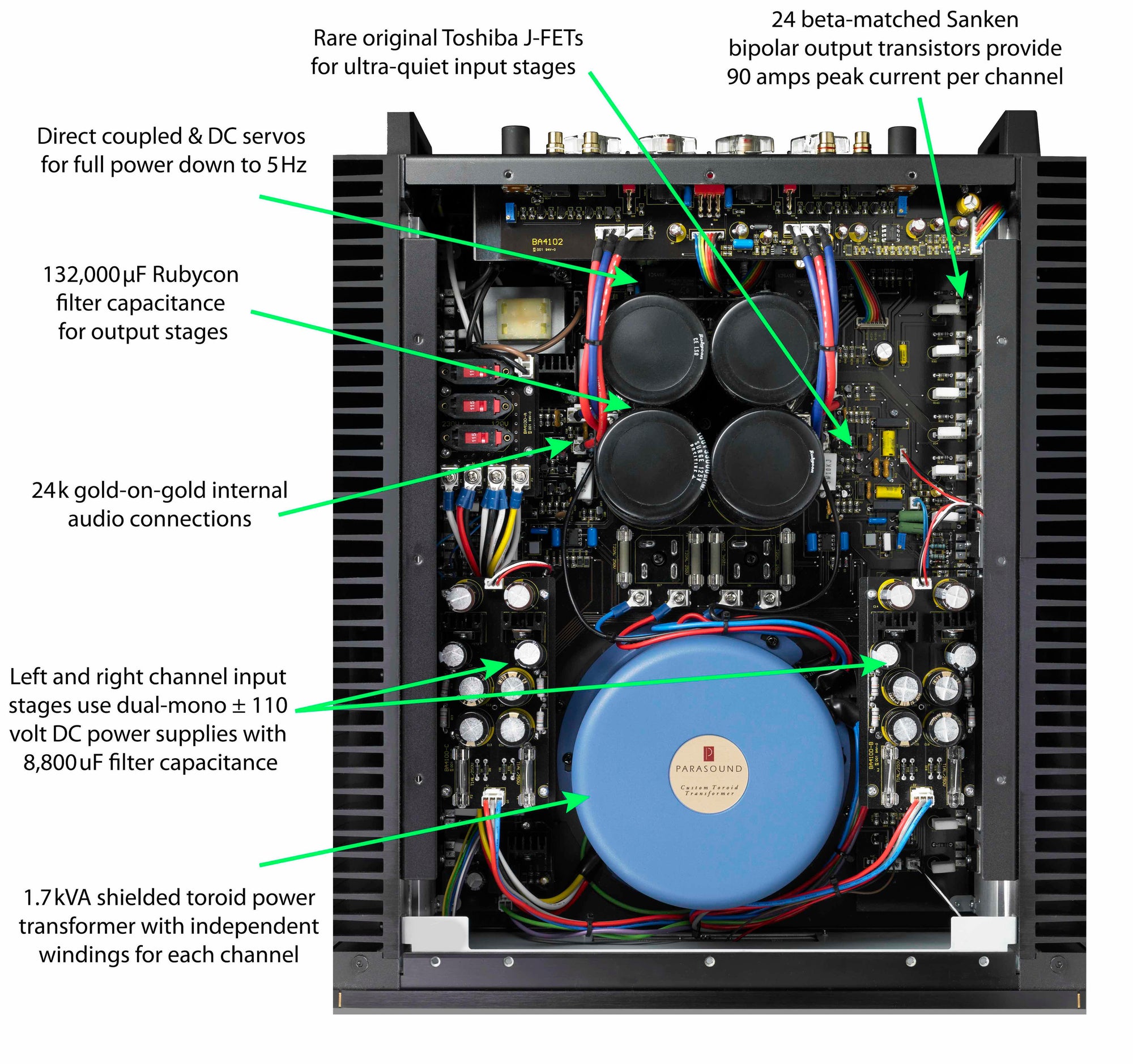 JC5 Stereo Power Amp