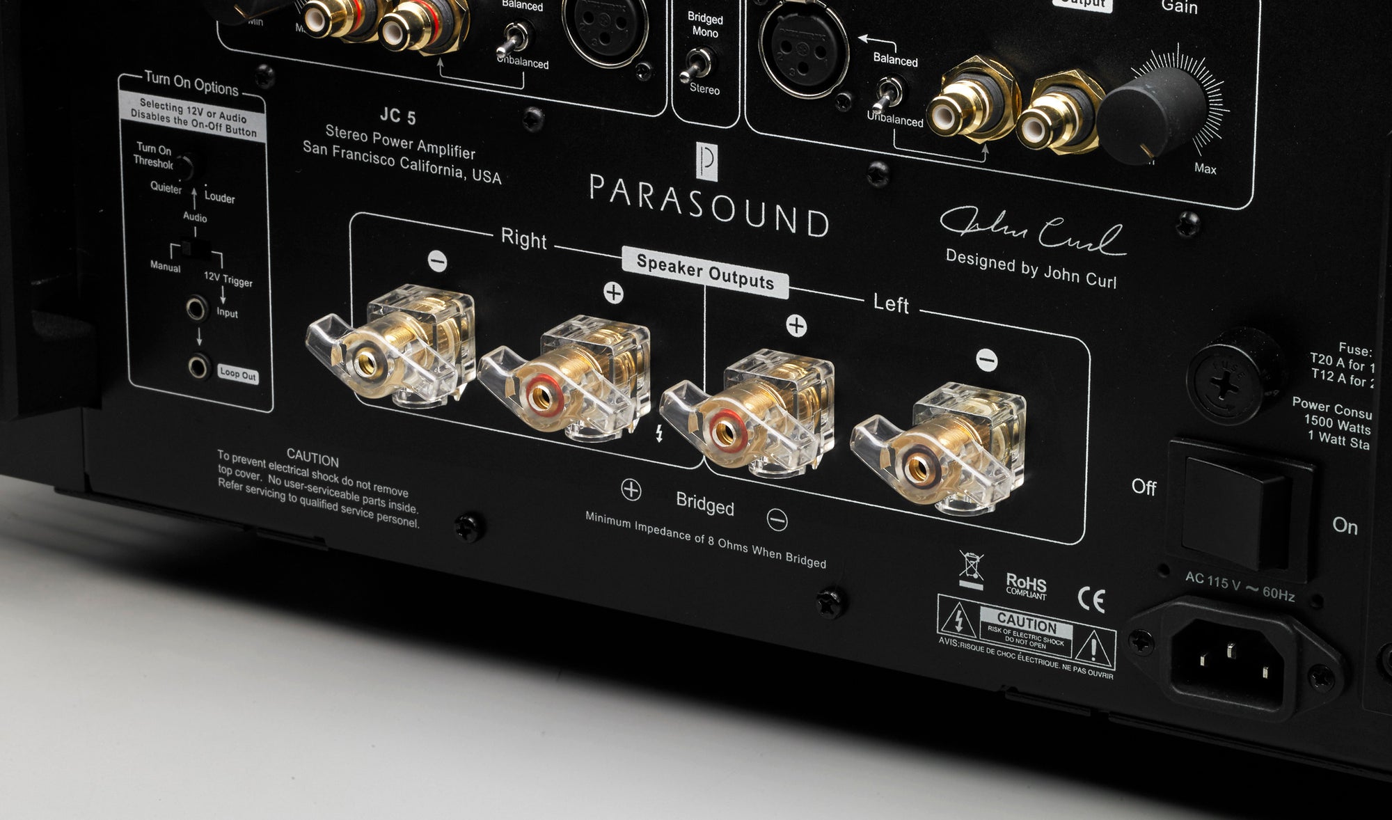 JC5 Stereo Power Amp
