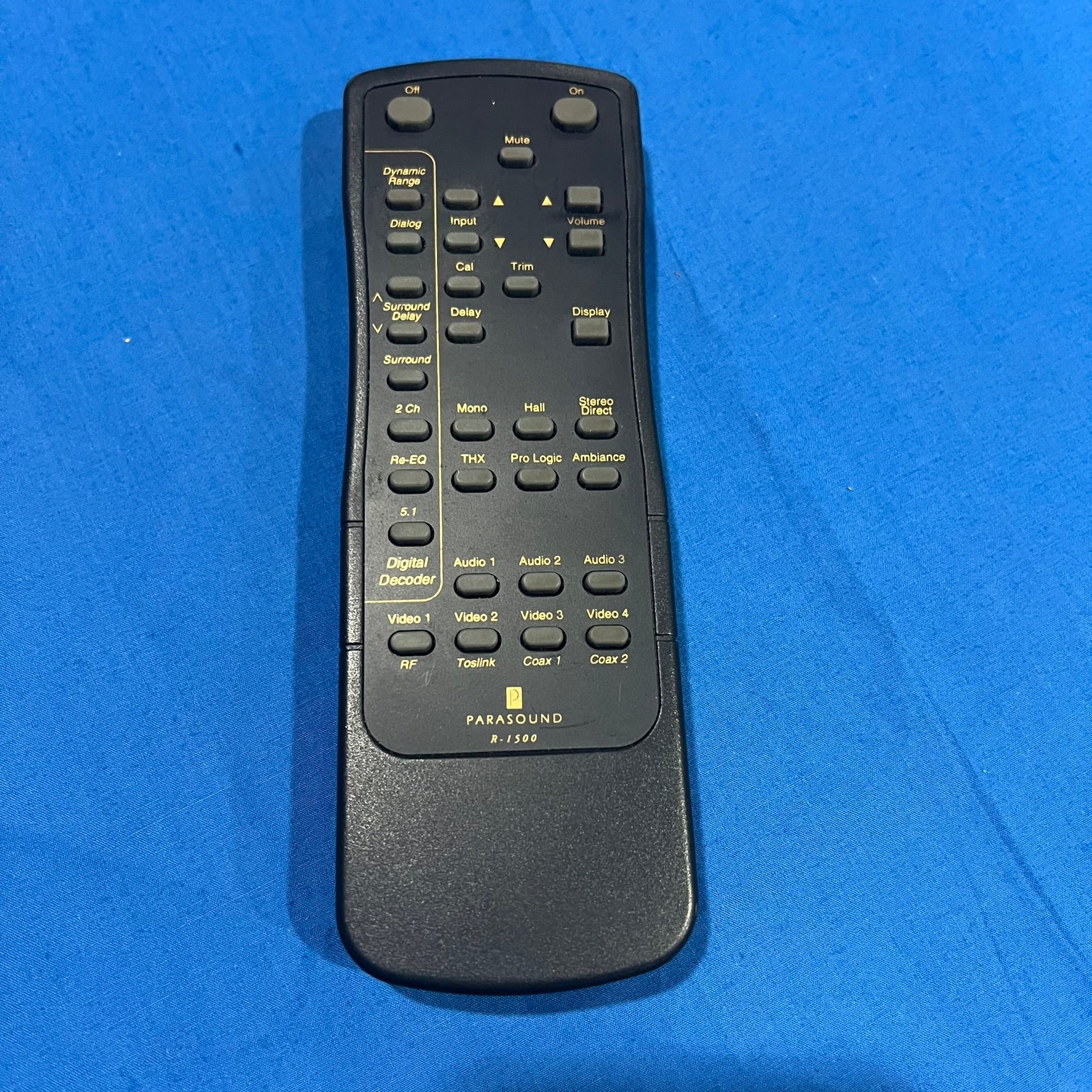Parasound Rm5a Remote Control Parasound Remote Control Replacements