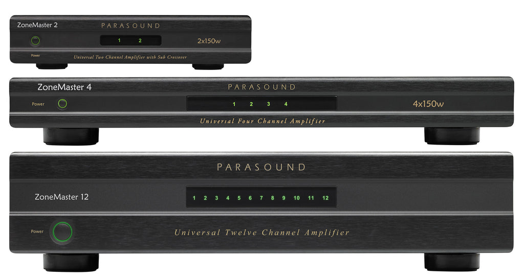 ZM4 4-Channel Amp – Compact Multi-Zone Power & Flexibility – Parasound