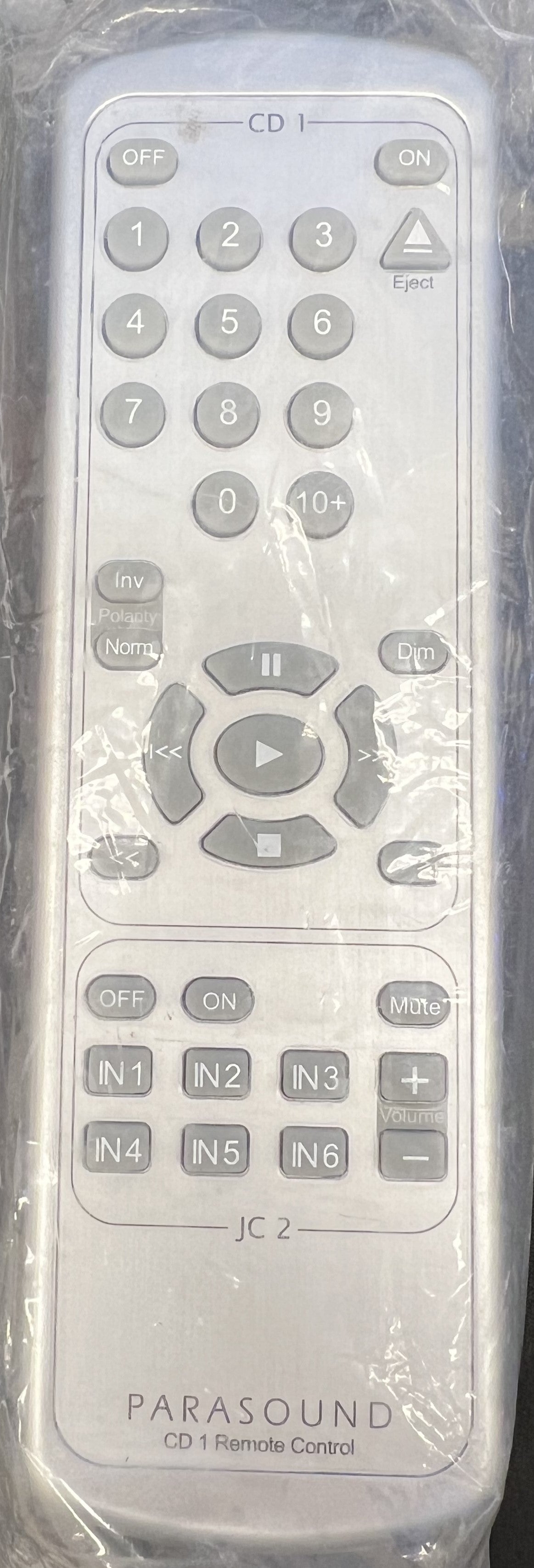 Parasound Rm5a Remote Control Parasound Remote Control Replacements