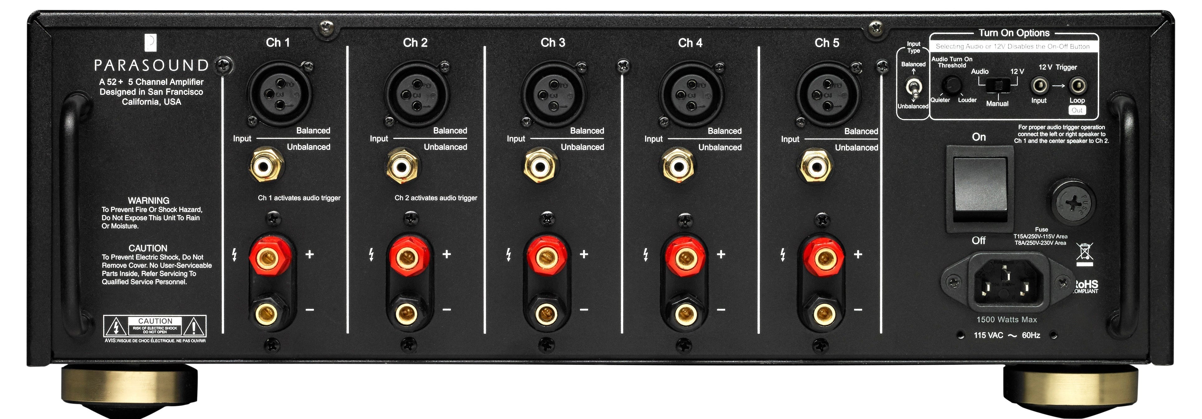 Multi-Channel Amps – Parasound